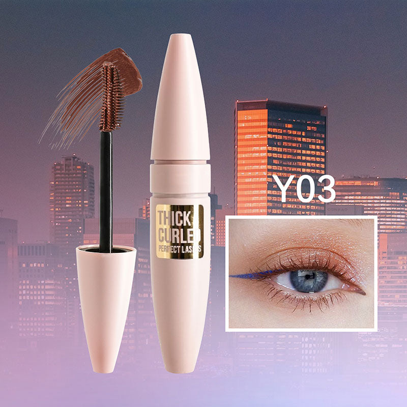 Compre uno y llévese otro gratis!🎨 Máscara de pestañas voluminizadora de 5 colores ✨