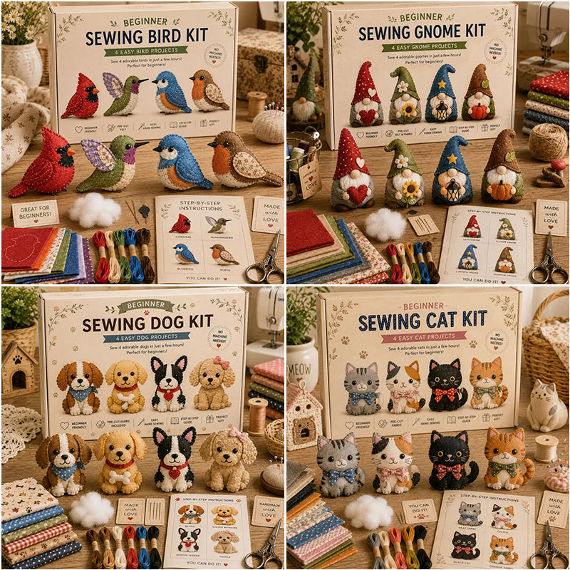 Desconéctate, relájate y crea tu propio amigo de bolsillo 🧵✨🧸