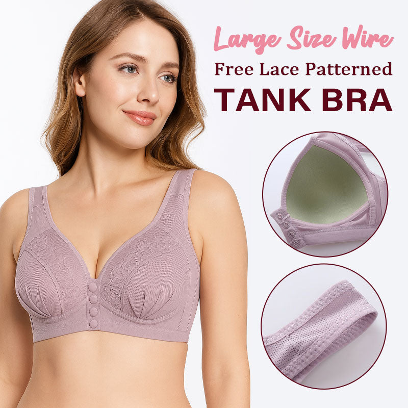⏳Oferta especial de la semana: compre 1, llévese 2 ilmaiseksi❤️Keski - Chaleco estampado de encaje sin costuras de talla grande adecuado para personas mayores y ancianos