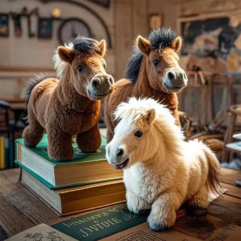 🐴 ¡Adopta un poni eléctrico! Esponjoso, adorable y con magia de verdad. ✨