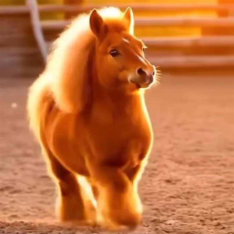 🐴 ¡Adopta un poni eléctrico! Esponjoso, adorable y con magia de verdad. ✨