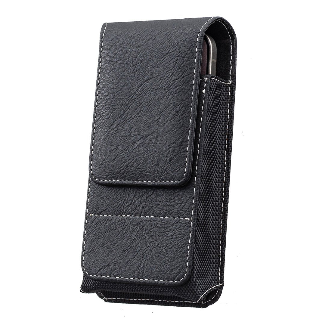 ⚡Gran Descuento | Funda Móvil para Cinturón 📱 Funda de Piel con Múltiples Bolsillos y Portatarjetas
