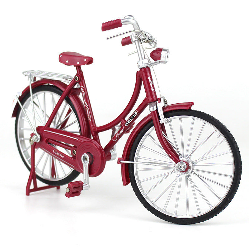 🔥2025 Venta caliente🚲Adorno pequeño modelo bicicleta de aleació
