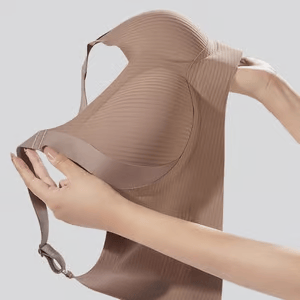šSujetador push-up acanalado con aros ajustables para muje