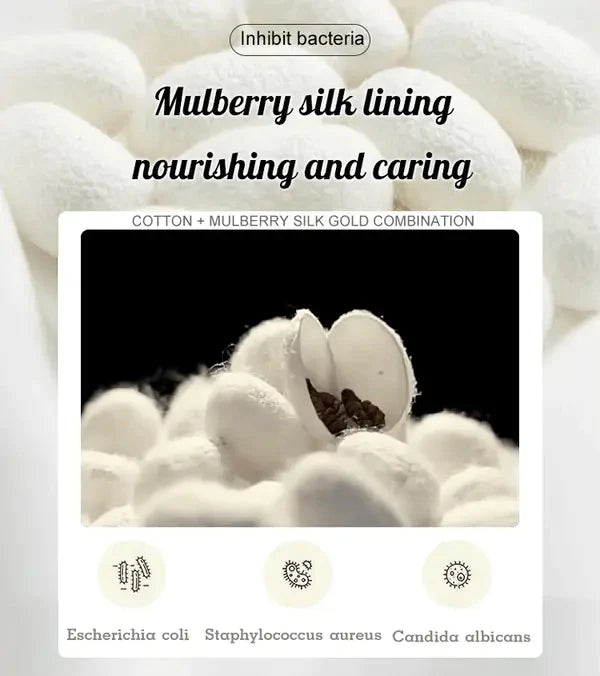 🎁Kjøp 1 Få 2 (3-pakning) Premium Satin Antibacterial Ice Silk Fuktabsorberende truse