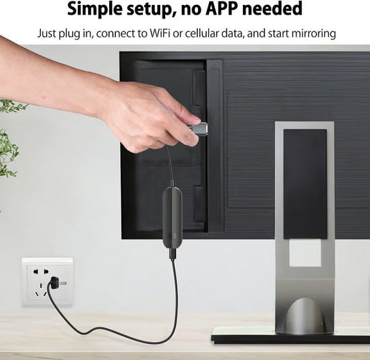 📲iShare iOS trådløs HDMI-skjermadapter