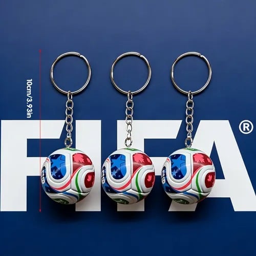 ⚽ Llavero Copa Mundial FIFA 2026 EE.UU.-MÉX-CAN: Lleva el espíritu del fútbol a todas partes ✨