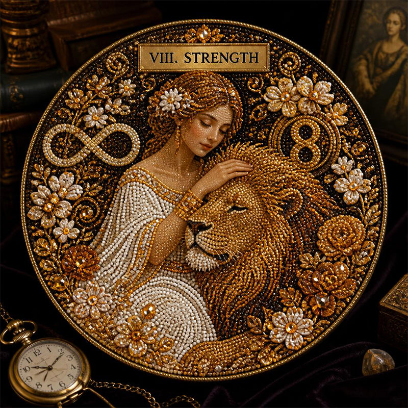 🧘‍♀️ Encuentra Tu Luz Sagrada: Arte de Diamantes del Tarot Arcanos Mayores 🌘