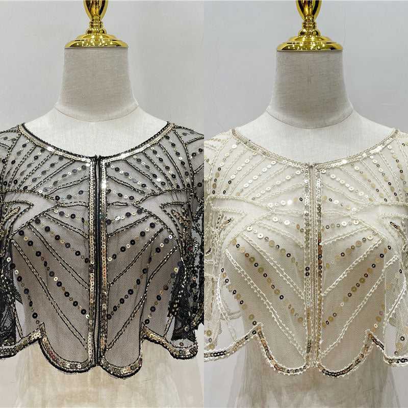 💖Du er den mest perfekte av mengden✨Festskjerf med blonder og paljette