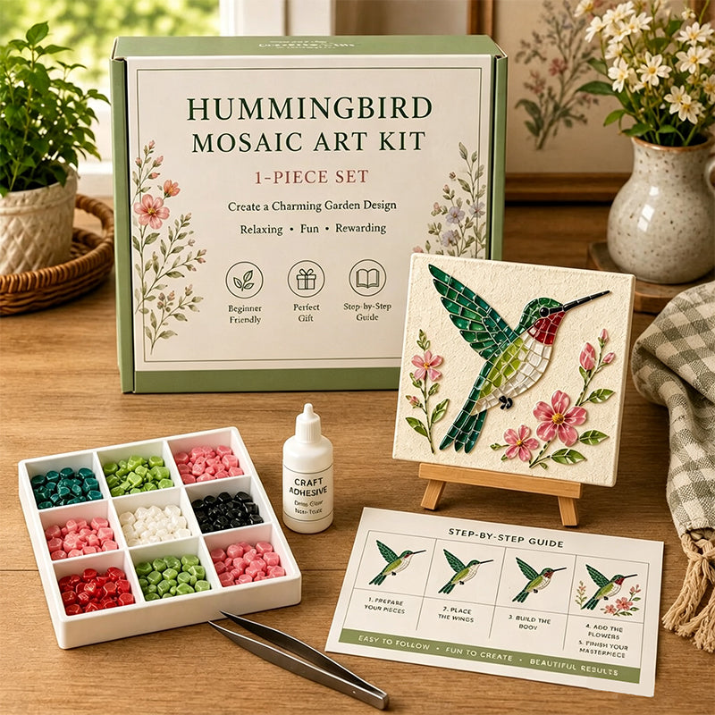 🎨 Kit de Manualidades de Arte Mosaico DIY ✨
