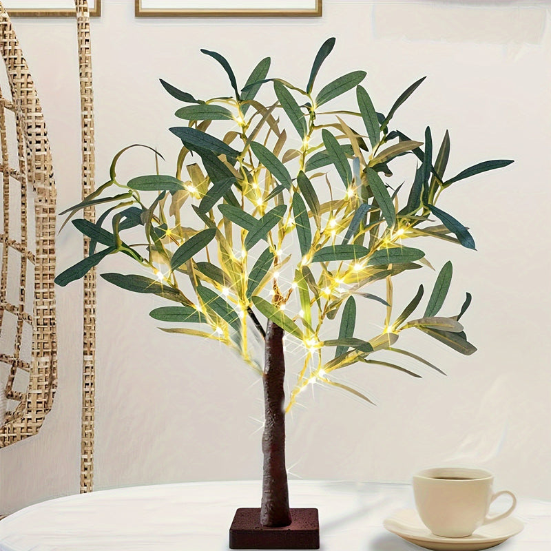 🌲 LED kunstige trelys – Et snev av natur, en glød av varme ✨