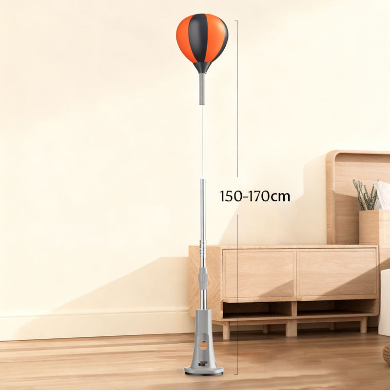 💥 Black Friday: 50 % rabatt! 🥊 Slagsekk med speedball ⭐ | Høydejusterbar & lydløs | Ekstra sterk sugekopp 🏠