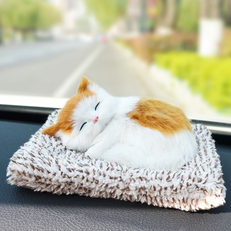 Lindo gato de peluche que limpia el aire 🐱