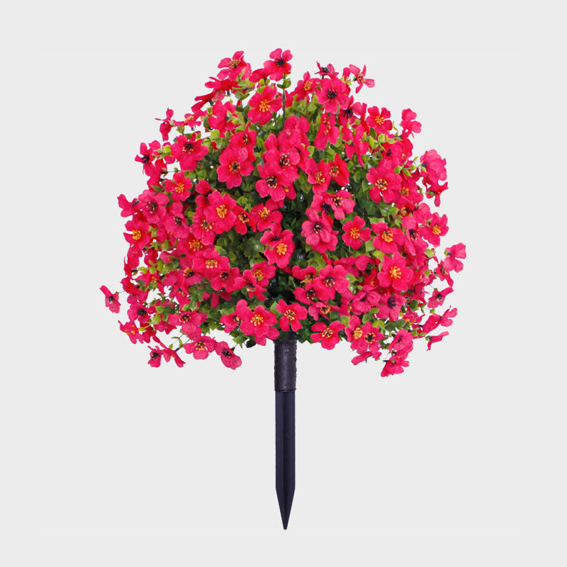 🌿Decoración floral artificial con eucalipto y violeta 💜