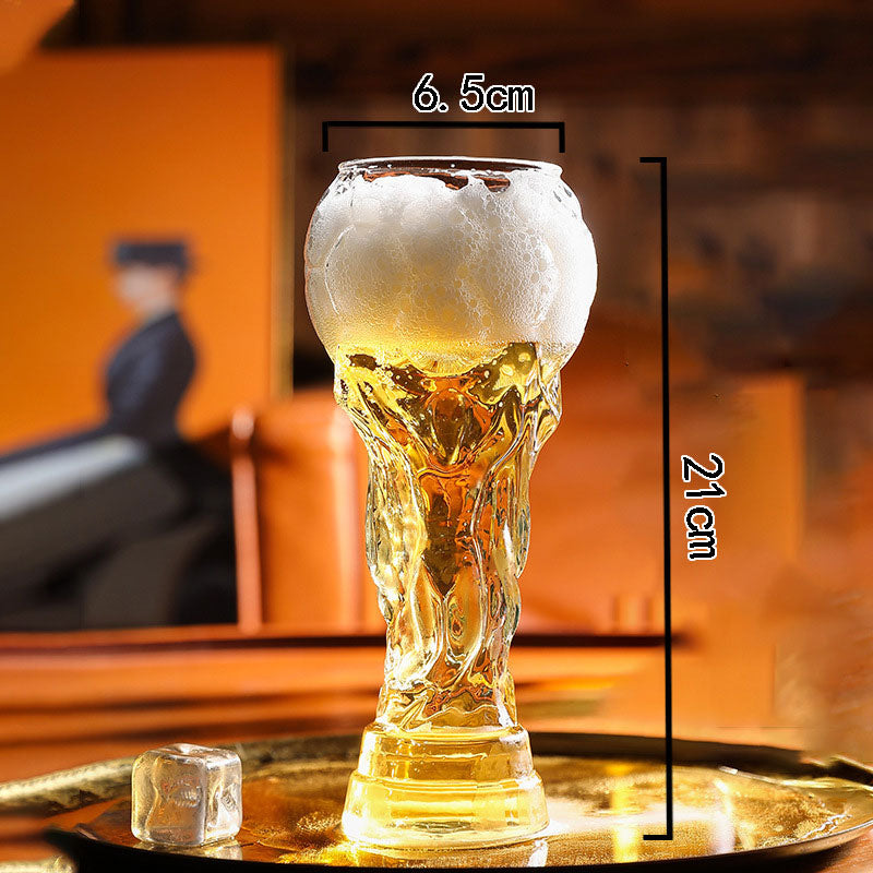 ⚽ Vaso de Cerveza Trofeo de Fútbol 🏆