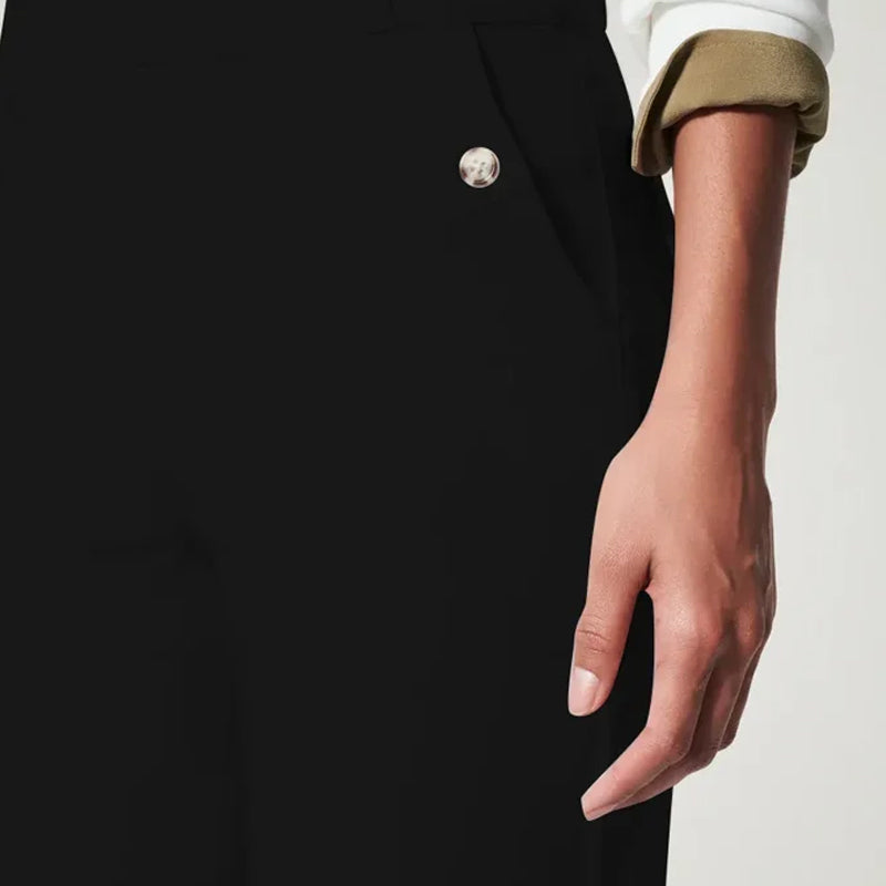 Pantalones casuales de mujer con pierna recta All Matc