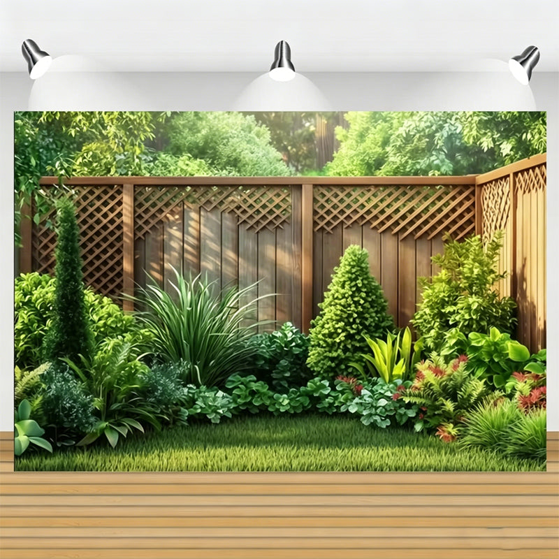 🌲🌸 Transforma tu patio trasero en un bosque encantado – una pancarta, belleza infinita ✨