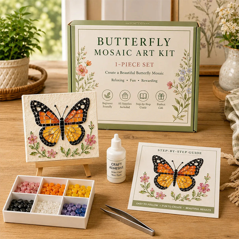🎨 Kit de Manualidades de Arte Mosaico DIY ✨