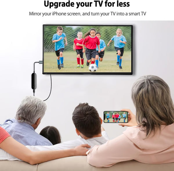 📲iShare iOS trådløs HDMI-skjermadapter