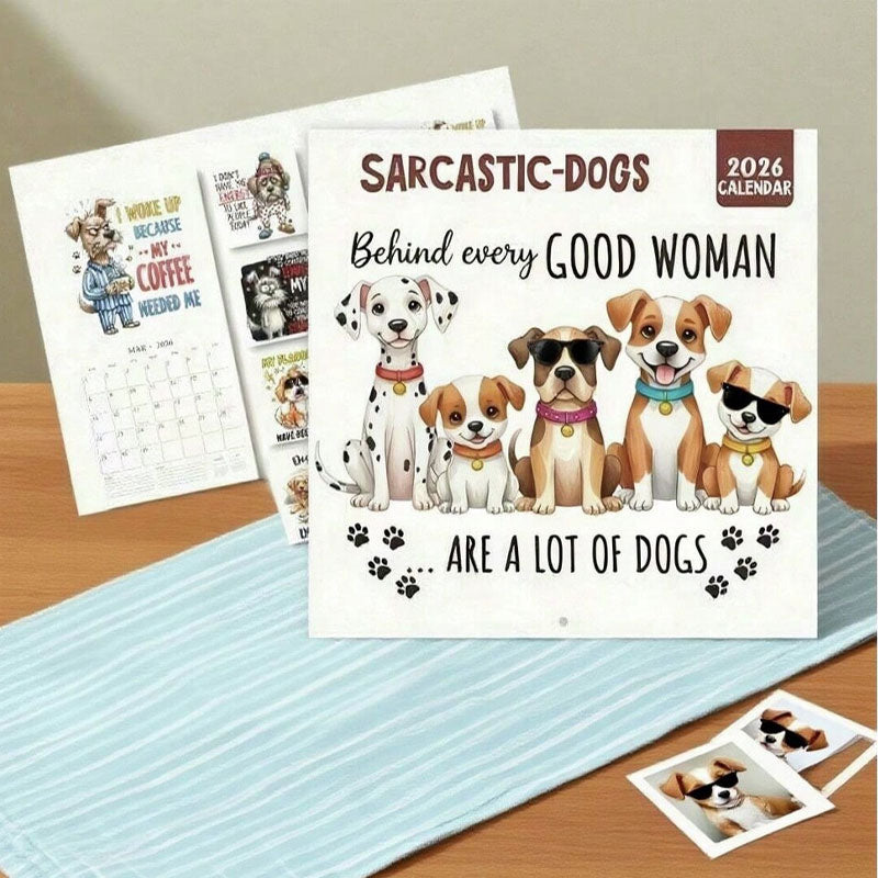 🐾 Katt- & hundekalender 2026 | Søte dyremotiver 🐶