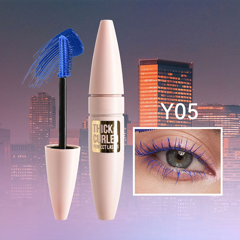 Compre uno y llévese otro gratis！🎨 Máscara de pestañas voluminizadora de 5 colores ✨