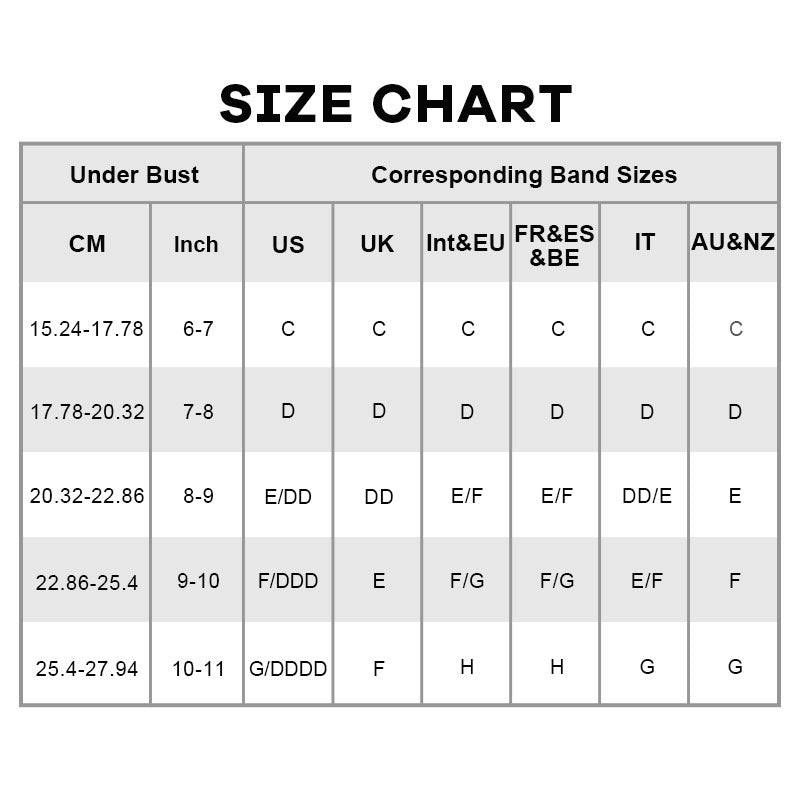 💖Størrelse: C-G cup ✨⌛Denne ukens spesialtilbud😊Sømløs, usynlig B