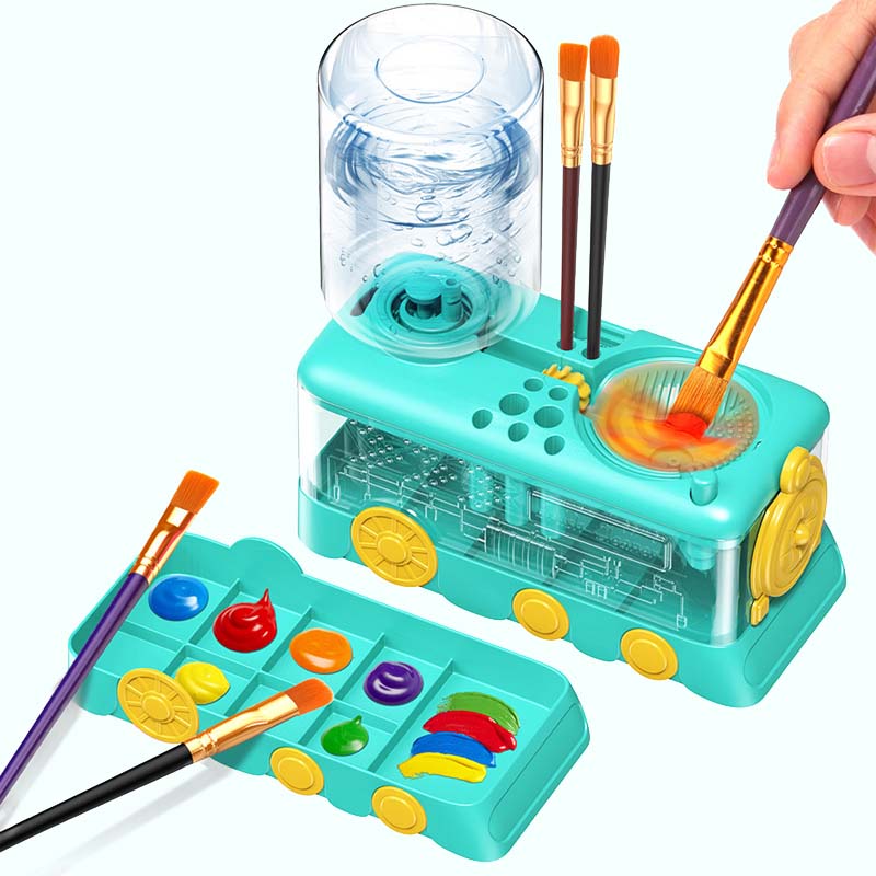 🎨🖌️Automatisk pennaholder med vannbytte