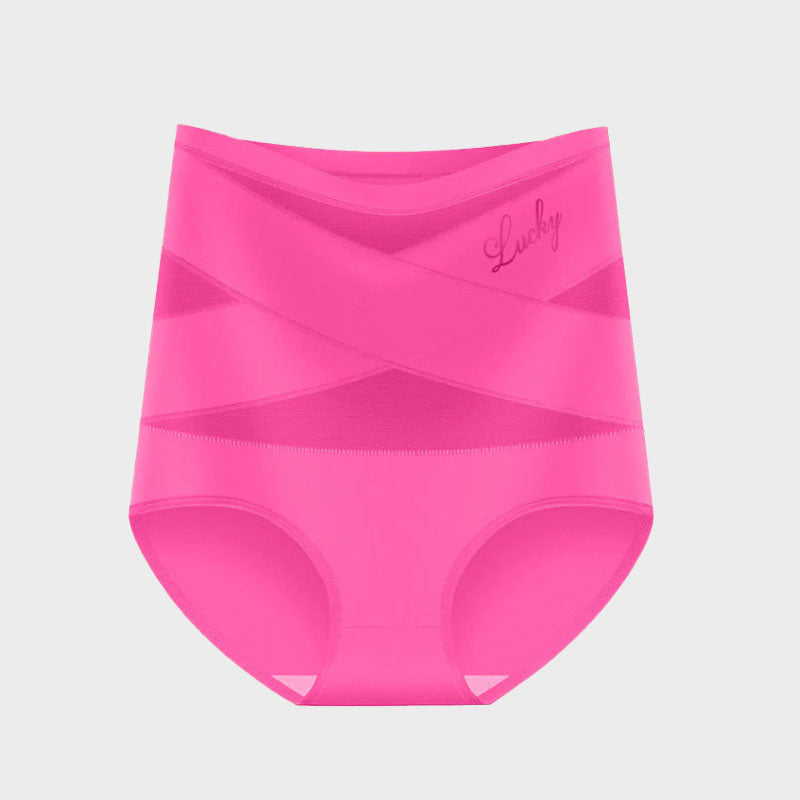 💖M-6XL for valg⏳ Kjøp 1 få 1 gratis🌸Tummy Control-truser med høy midje i stor størrelse