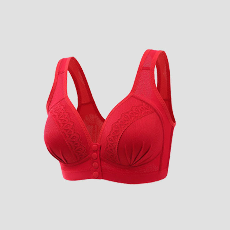 ⏳Oferta especial de la semana: compre 1, llévese 2 ilmaiseksi❤️Keski - Chaleco estampado de encaje sin costuras de talla grande adecuado para personas mayores y ancianos