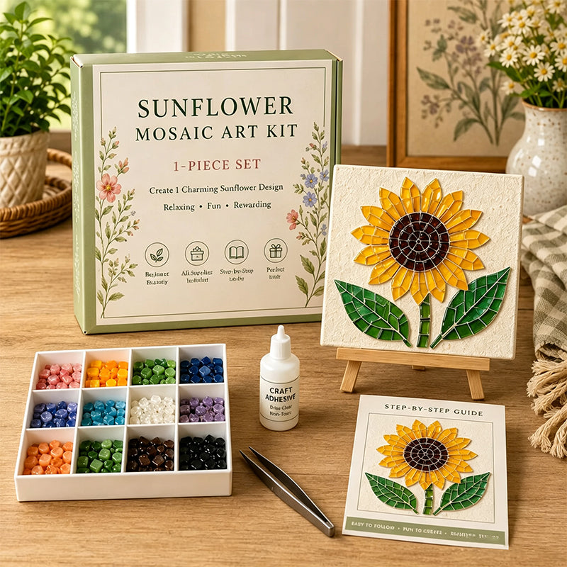 🎨 Kit de Manualidades de Arte Mosaico DIY ✨