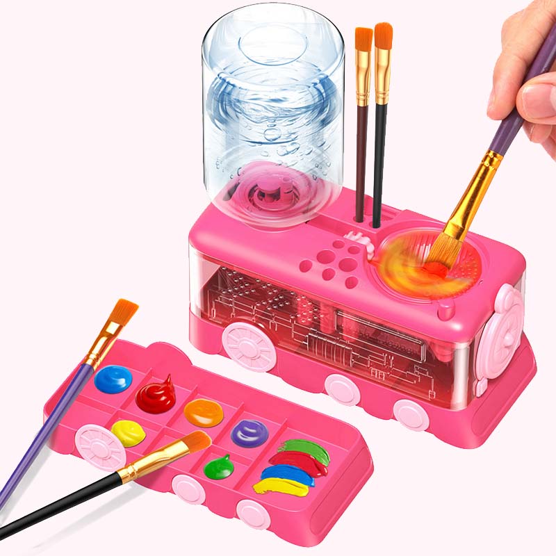 🎨🖌️Automatisk pennaholder med vannbytte