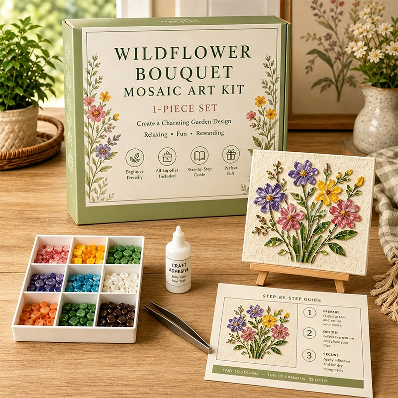 🎨 Kit de Manualidades de Arte Mosaico DIY ✨