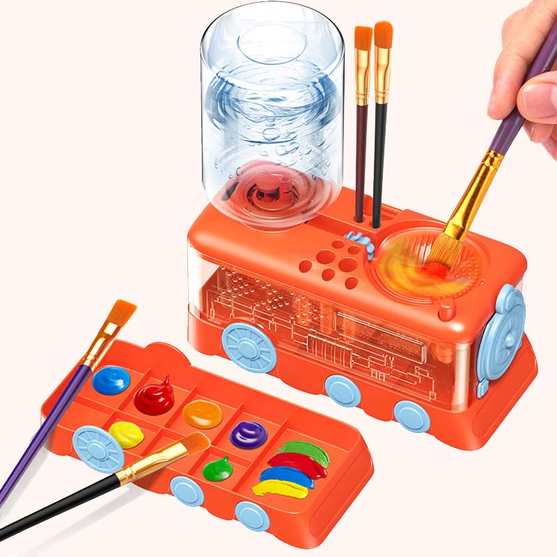 🎨🖌️Automatisk pennaholder med vannbytte