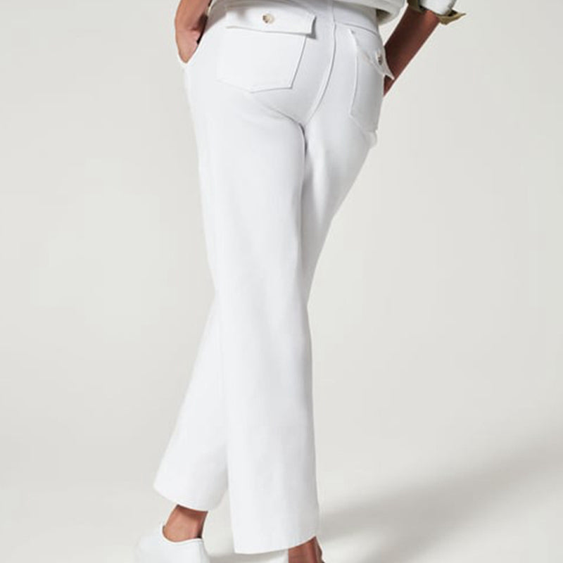 Pantalones casuales de mujer con pierna recta All Matc