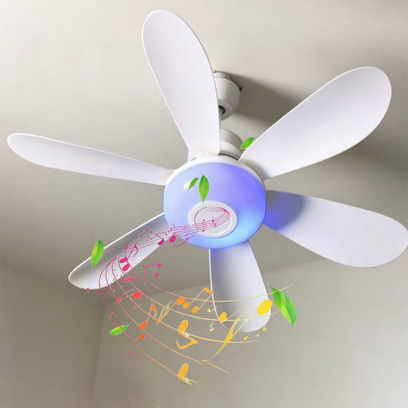 💡 Solución «Luz Ventiladora Inteligente»: ventilador de techo LED regulable con kit de montaje de fácil instalación 🌀
