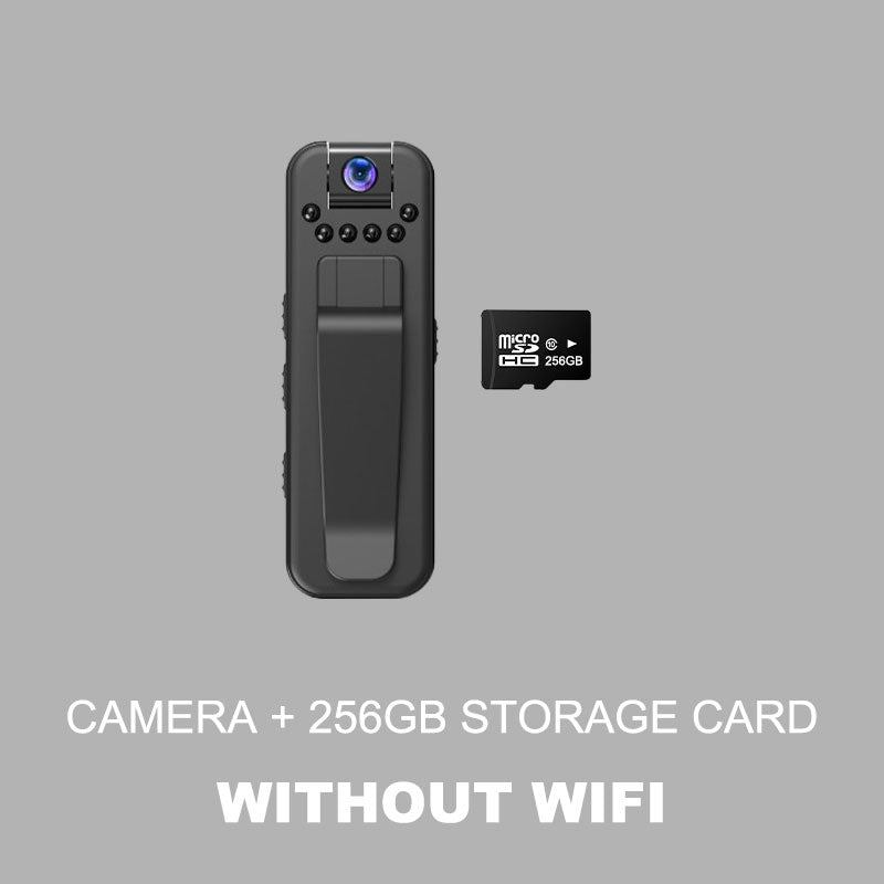 🔥tidsbegrenset rabatt✨1080P HD-opptaker med lommeklip