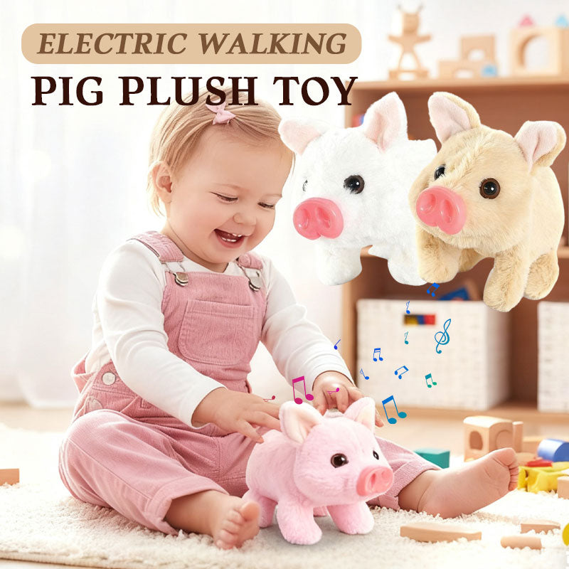 🐷Cerdito de Peluche Eléctrico que Camina