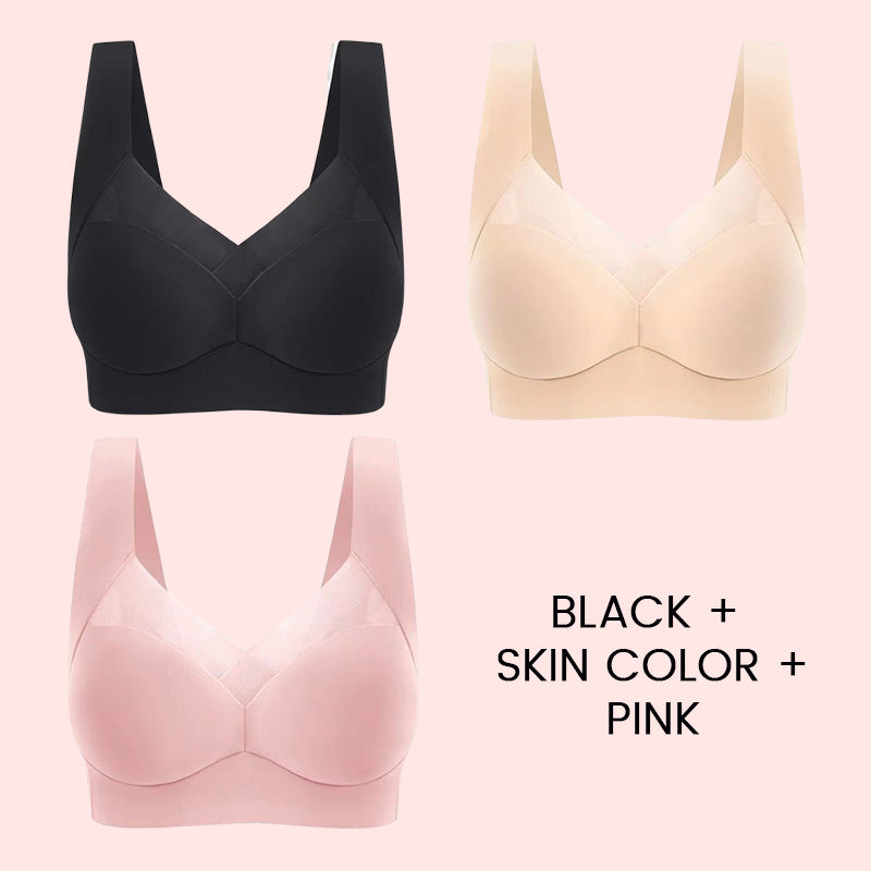 ⏳Oferta especial de la semana: compre 1 y llévese 2 gratis💖Sexy sujetador push-up sin banda.