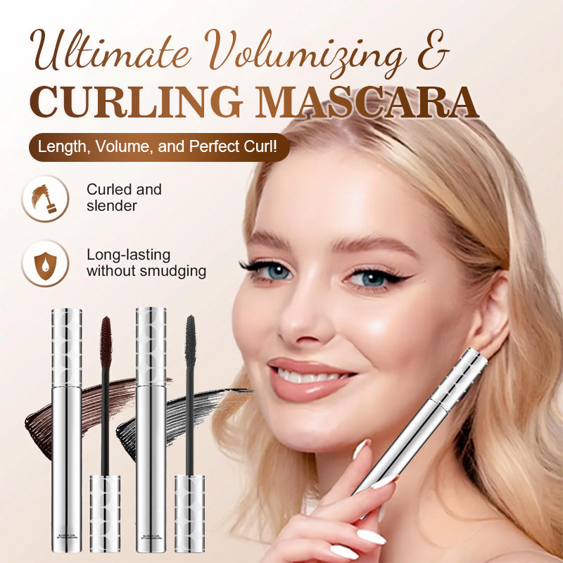 🦋Máscara de Pestañas Ultra Volumen y Rizado✨