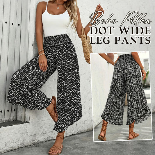 ⏳Oferta por tiempo limitado⏰ Pantalones anchos de talle alto para mujer – Efecto estilizante, cómodos y elegantes