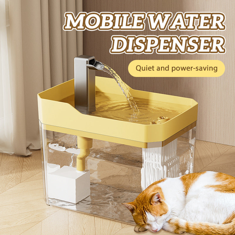 🐾Drikk friskt vann når som helst✨Drikkefontene for kjæledy