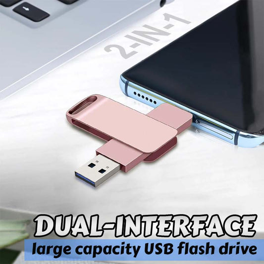 ✨USB-minnepinne med dobbelt grensesnitt og stor kapasitet✨