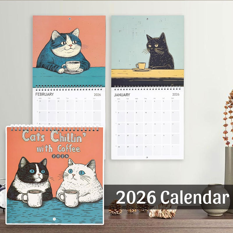 🐾 Katt- & hundekalender 2026 | Søte dyremotiver 🐶