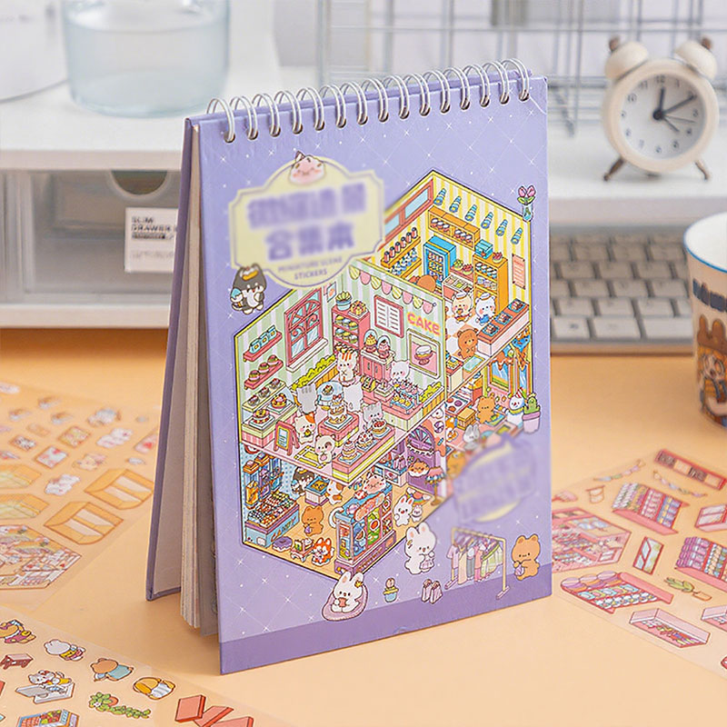 🌟Kreativitet møter lek🎨 Stressavlastende håndlagde sceneklistremerke