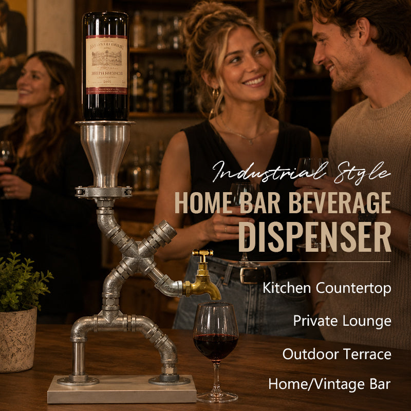 Dispensador de Bebidas por Gravedad Estilo Industrial ⚙️🥤