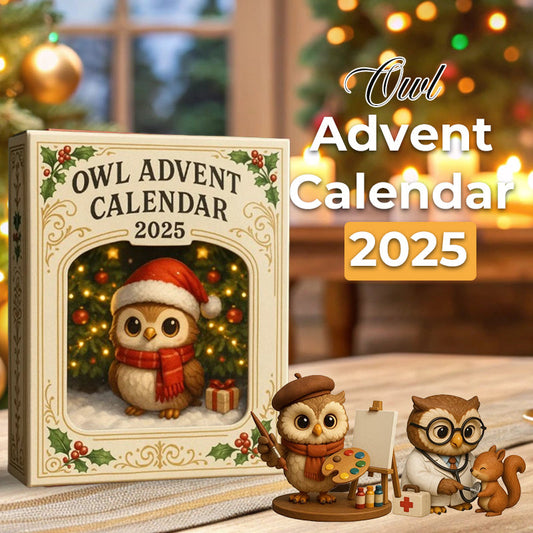🦉 Ugle-adventskalender 2025🎄24 dager med undring, visdom og innfall ✨