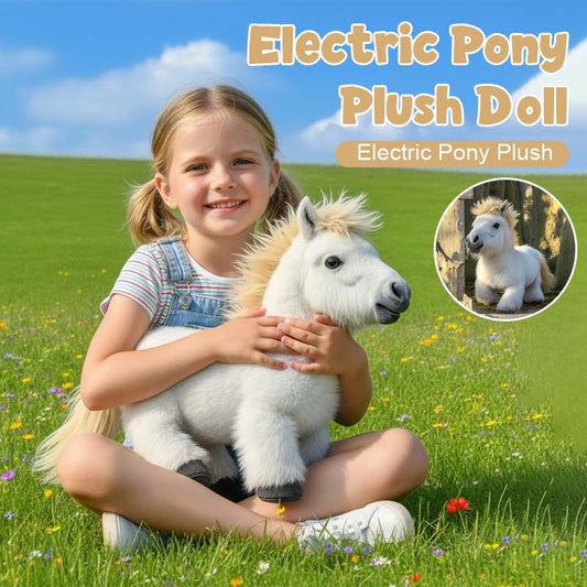 🐴 ¡Adopta un poni eléctrico! Esponjoso, adorable y con magia de verdad. ✨