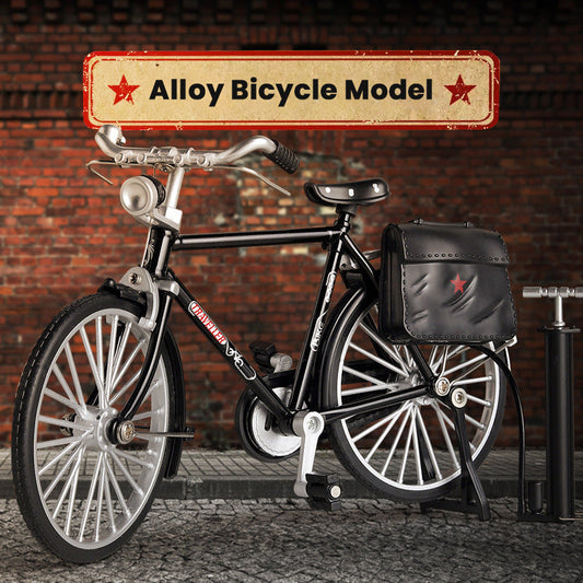 🔥2025 Venta caliente🚲Adorno pequeño modelo bicicleta de aleació