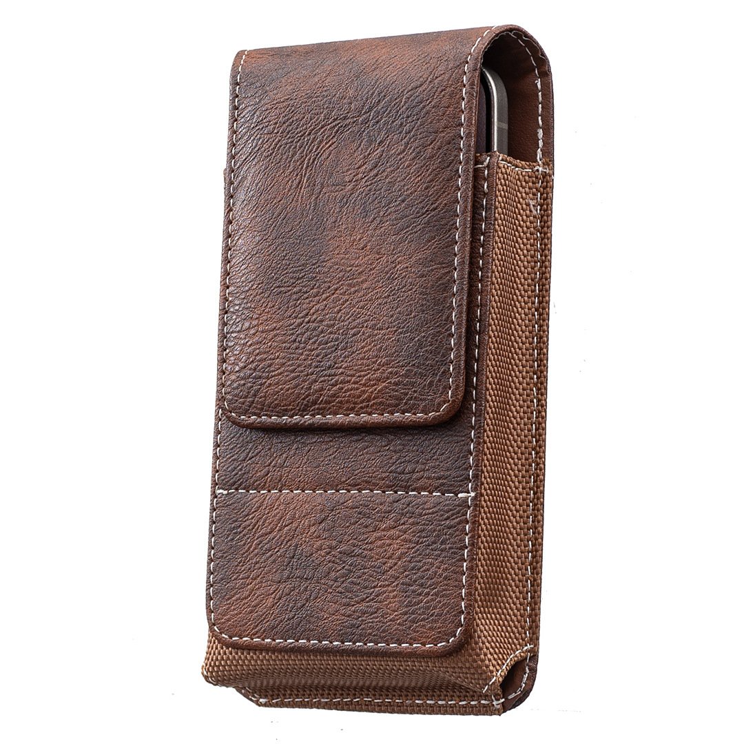 ⚡Gran Descuento | Funda Móvil para Cinturón 📱 Funda de Piel con Múltiples Bolsillos y Portatarjetas