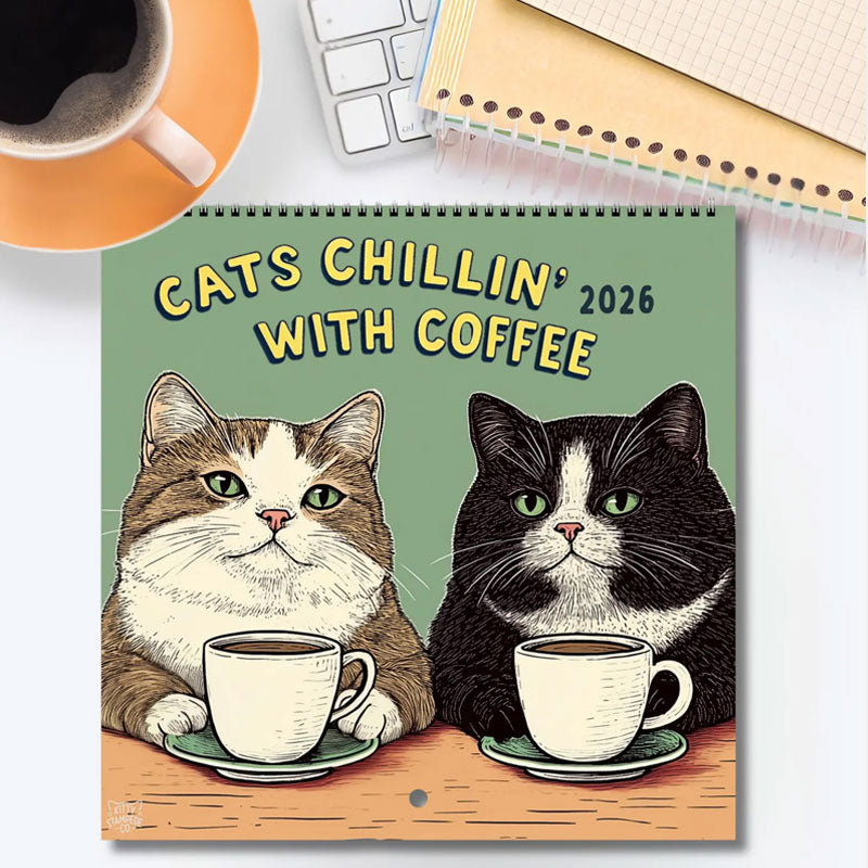 🐾 Katt- & hundekalender 2026 | Søte dyremotiver 🐶